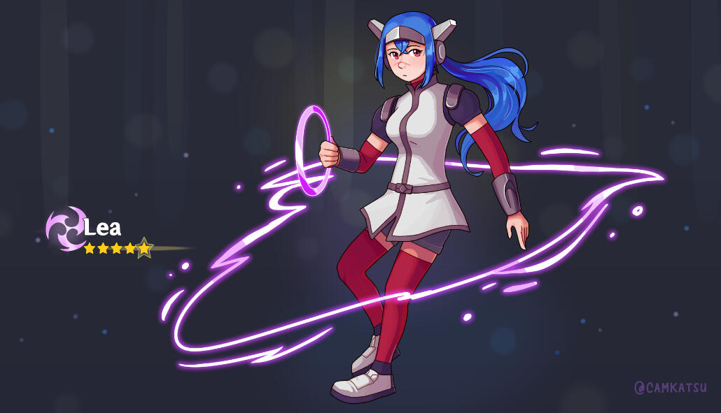 lea crosscode x genshin impact