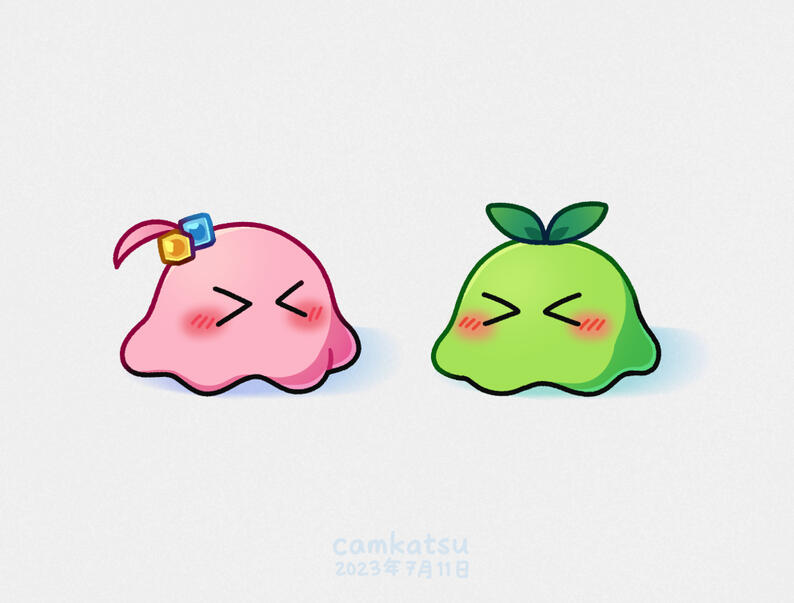 bocchi &amp; katsu blobs